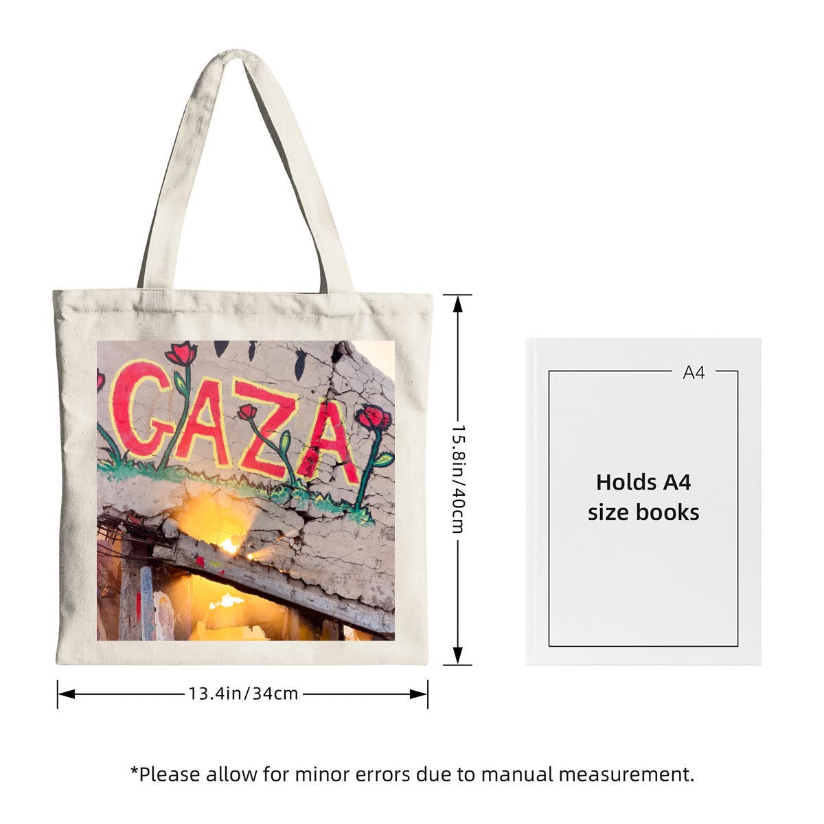 Canvas Tote Bag Printed in USA|DTF